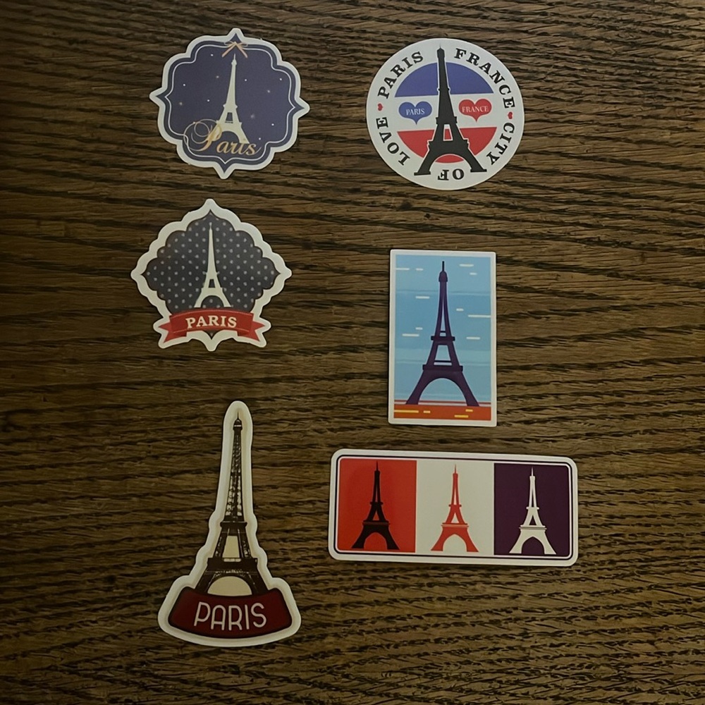 Paris Stickers - Picture 1 of 3